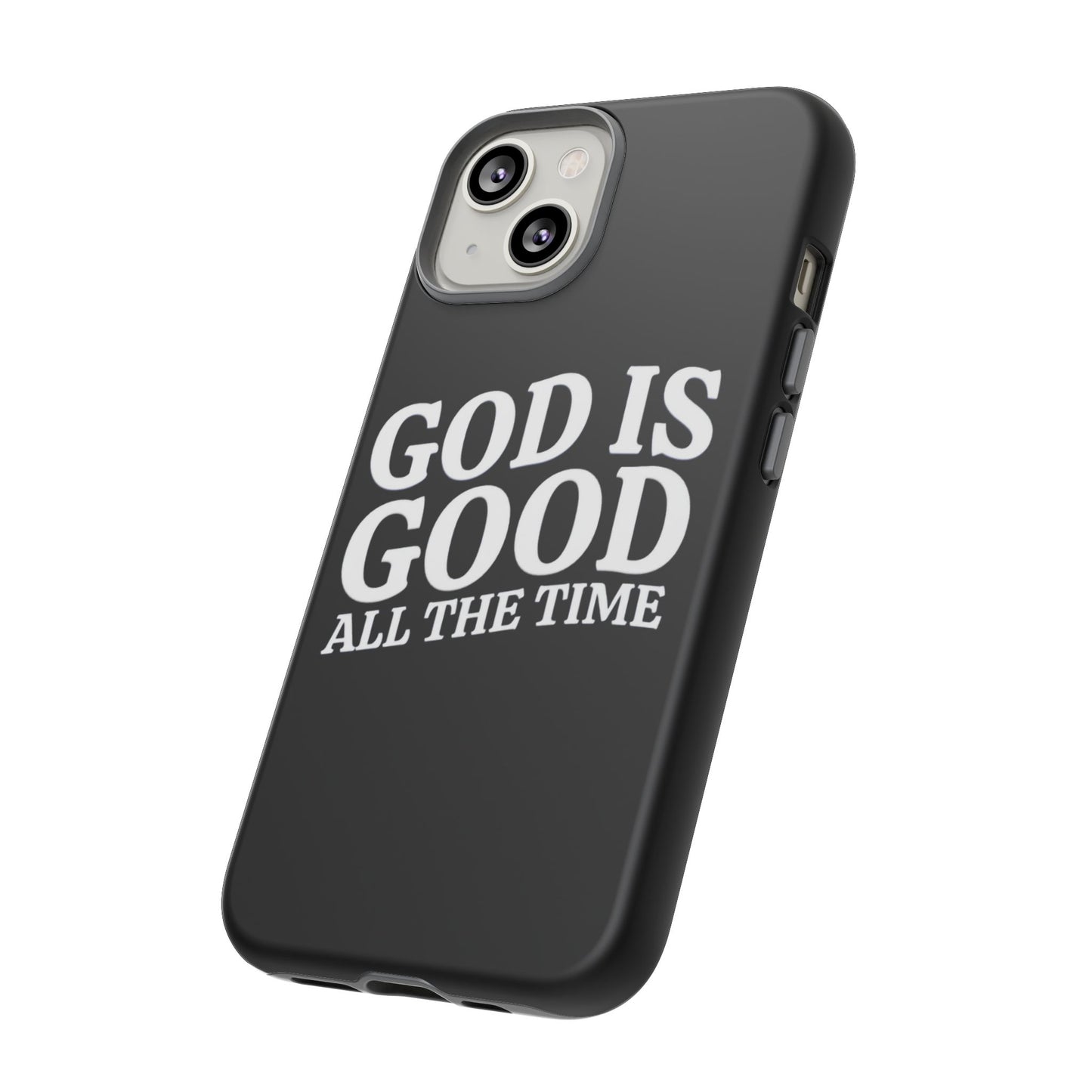 God Is Good iPhone Phone Case (Black)