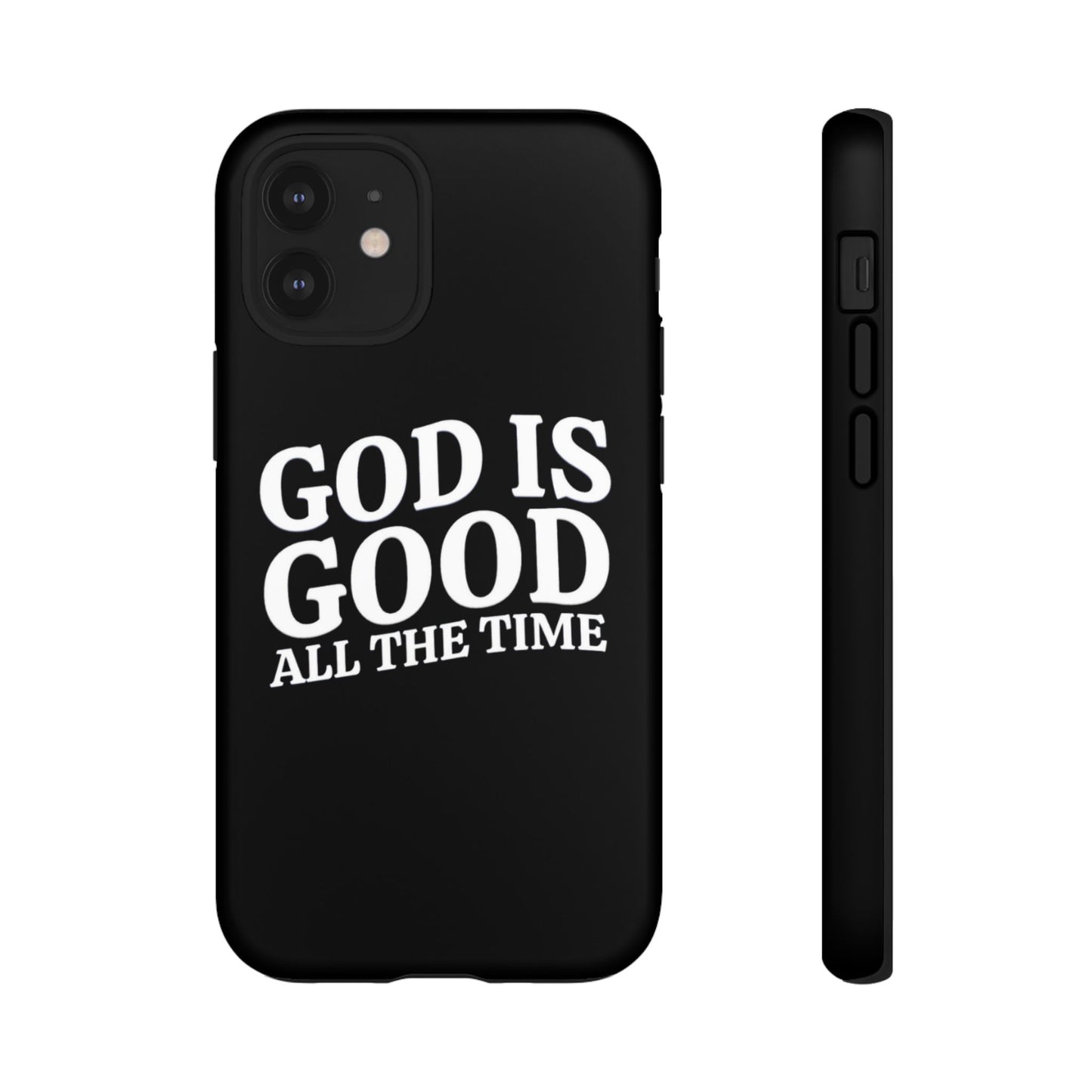 God Is Good iPhone Phone Case (Black)