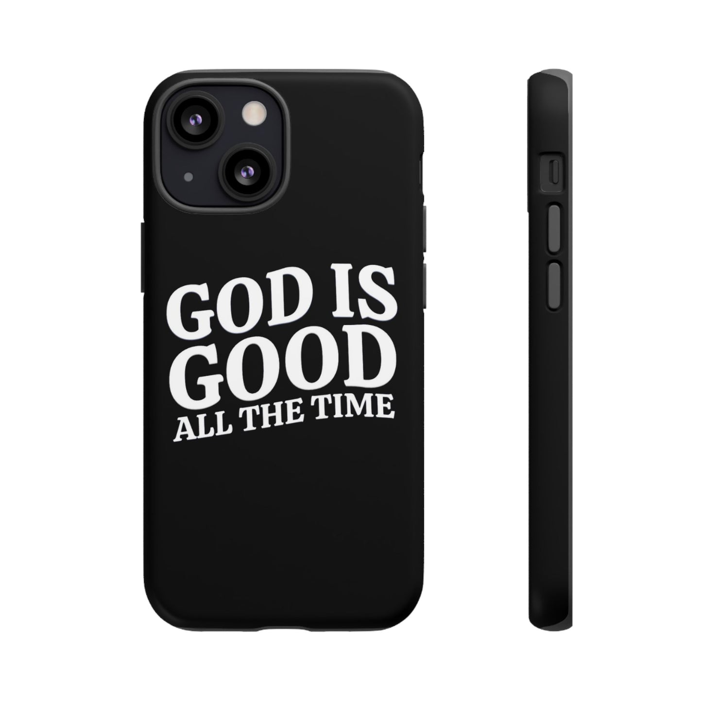 God Is Good iPhone Phone Case (Black)