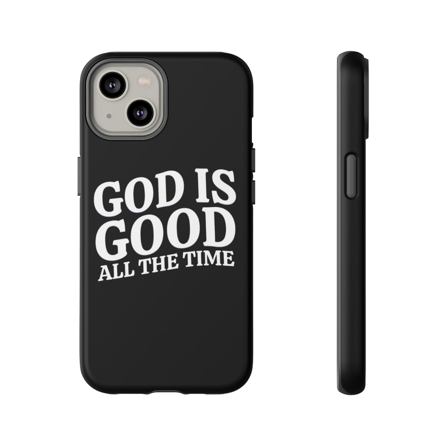 God Is Good iPhone Phone Case (Black)