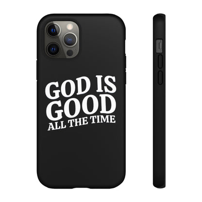 God Is Good iPhone Phone Case (Black)