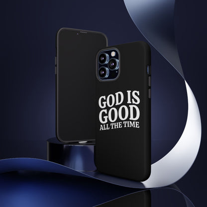 God Is Good iPhone Phone Case (Black)