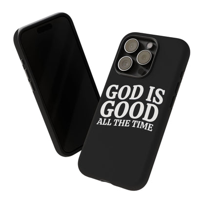 God Is Good iPhone Phone Case (Black)